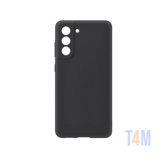 Funda de Silicona con Marco de Cámara para Samsung Galaxy S21 FE 5g Negro